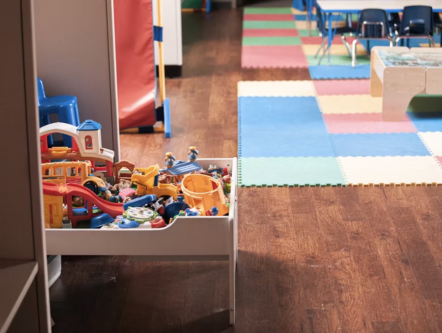 Una sala giochi per bambini